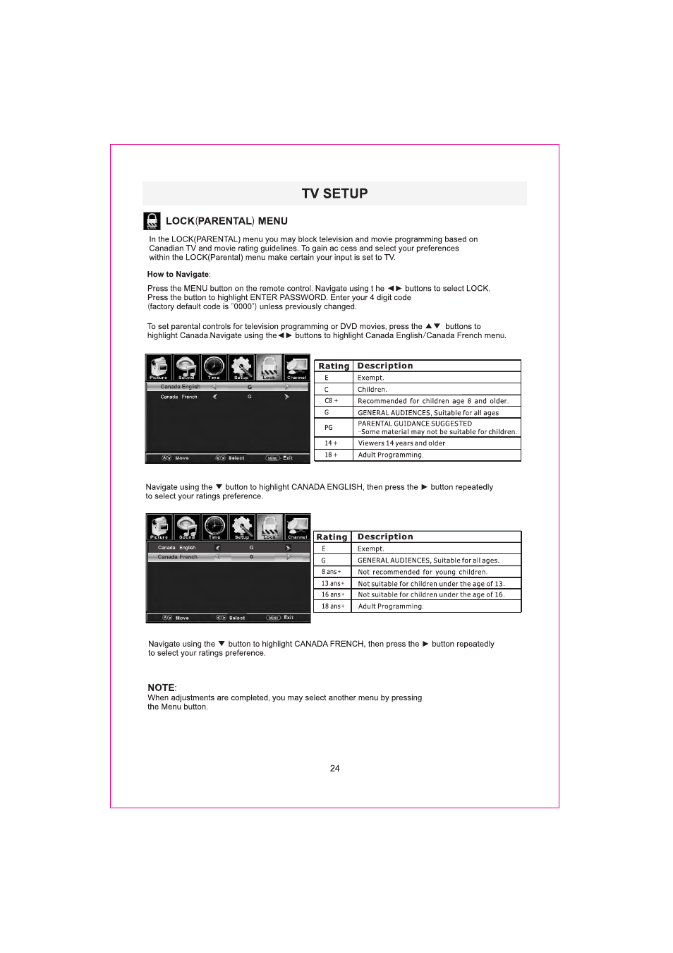 Curtis RLED2242A-B-WHITE User Manual | Page 27 / 33