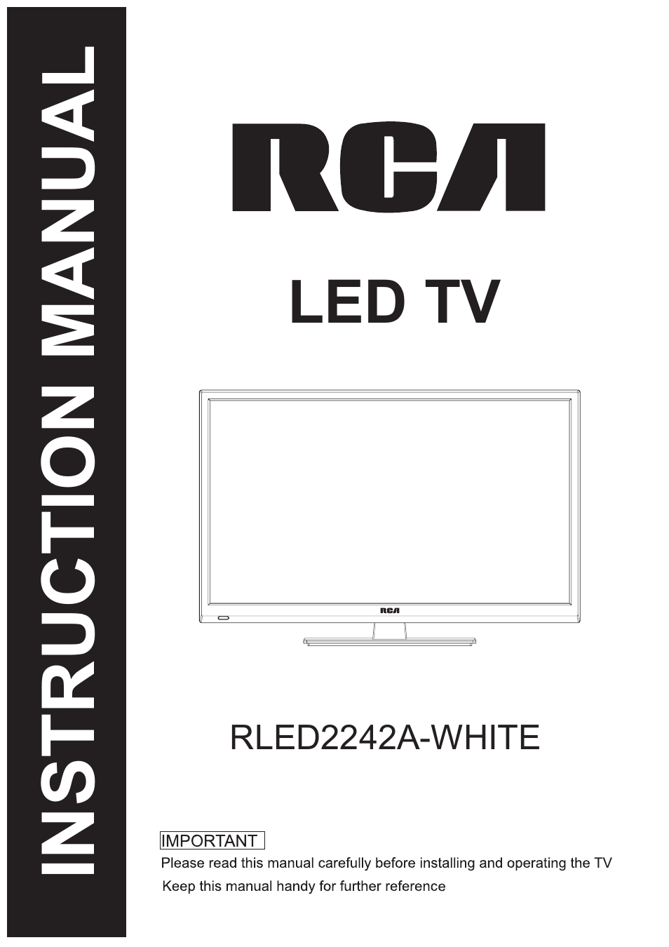 Curtis RLED2242A-WHITE User Manual | 37 pages