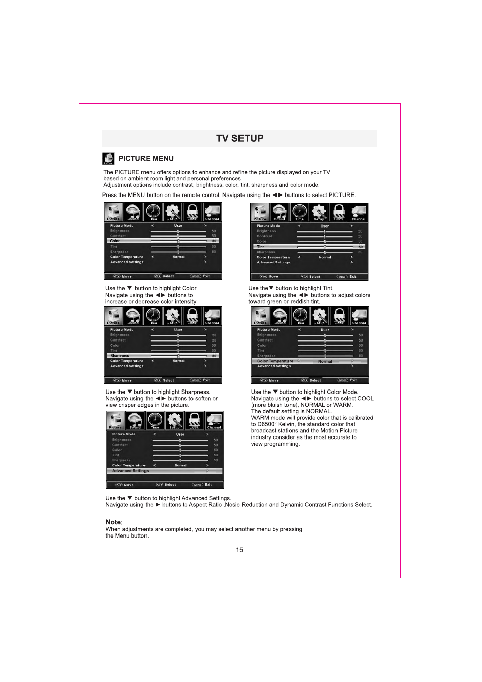 Curtis RLED2265A-B User Manual | Page 18 / 33