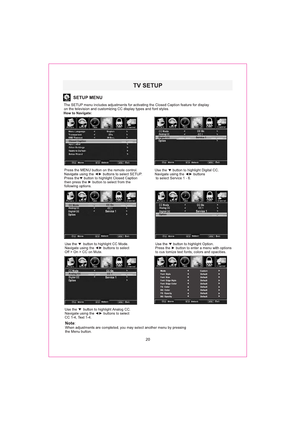 Curtis RLED2265A-B User Manual | Page 23 / 33