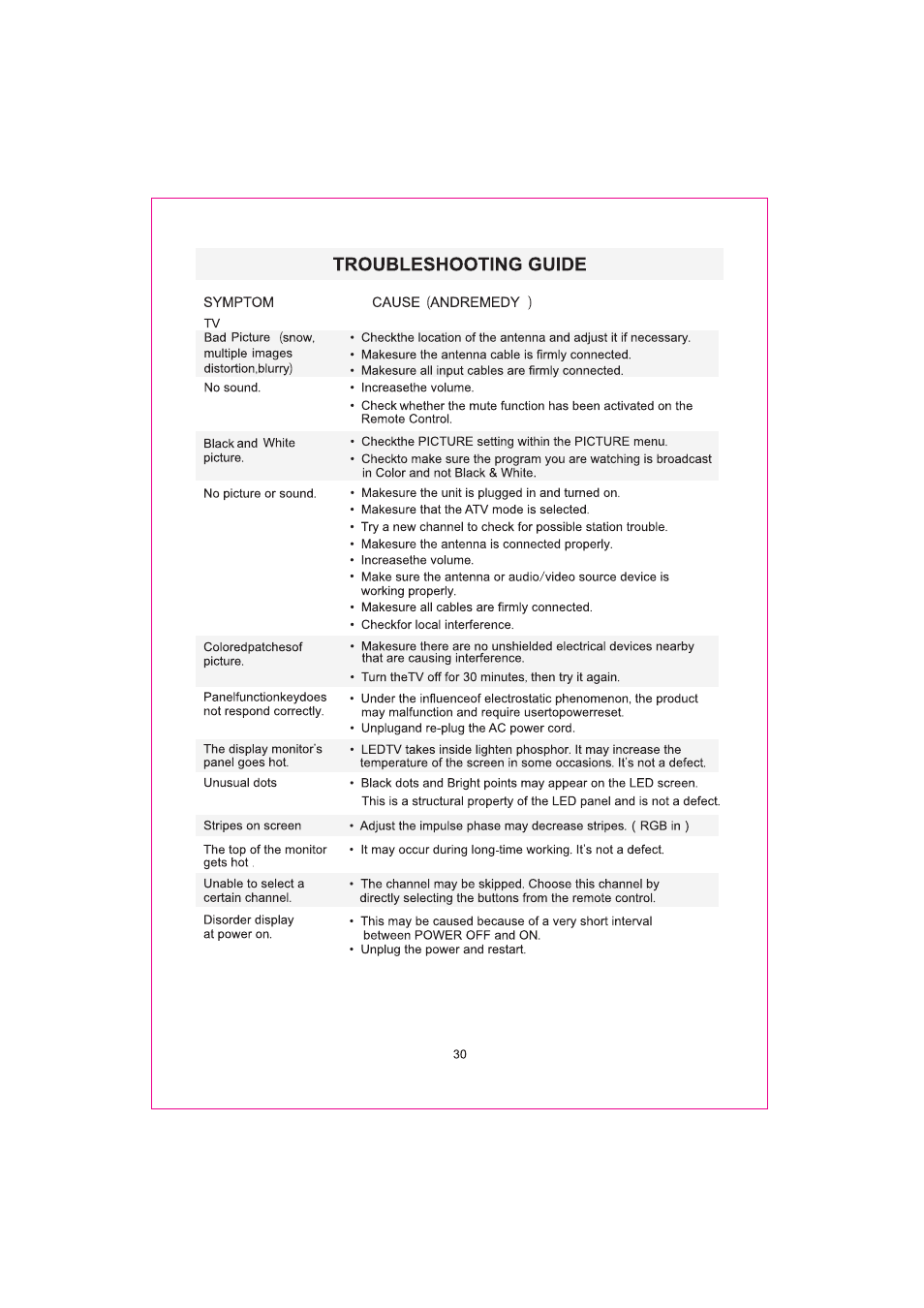 Curtis RLED2265A-B User Manual | Page 33 / 33