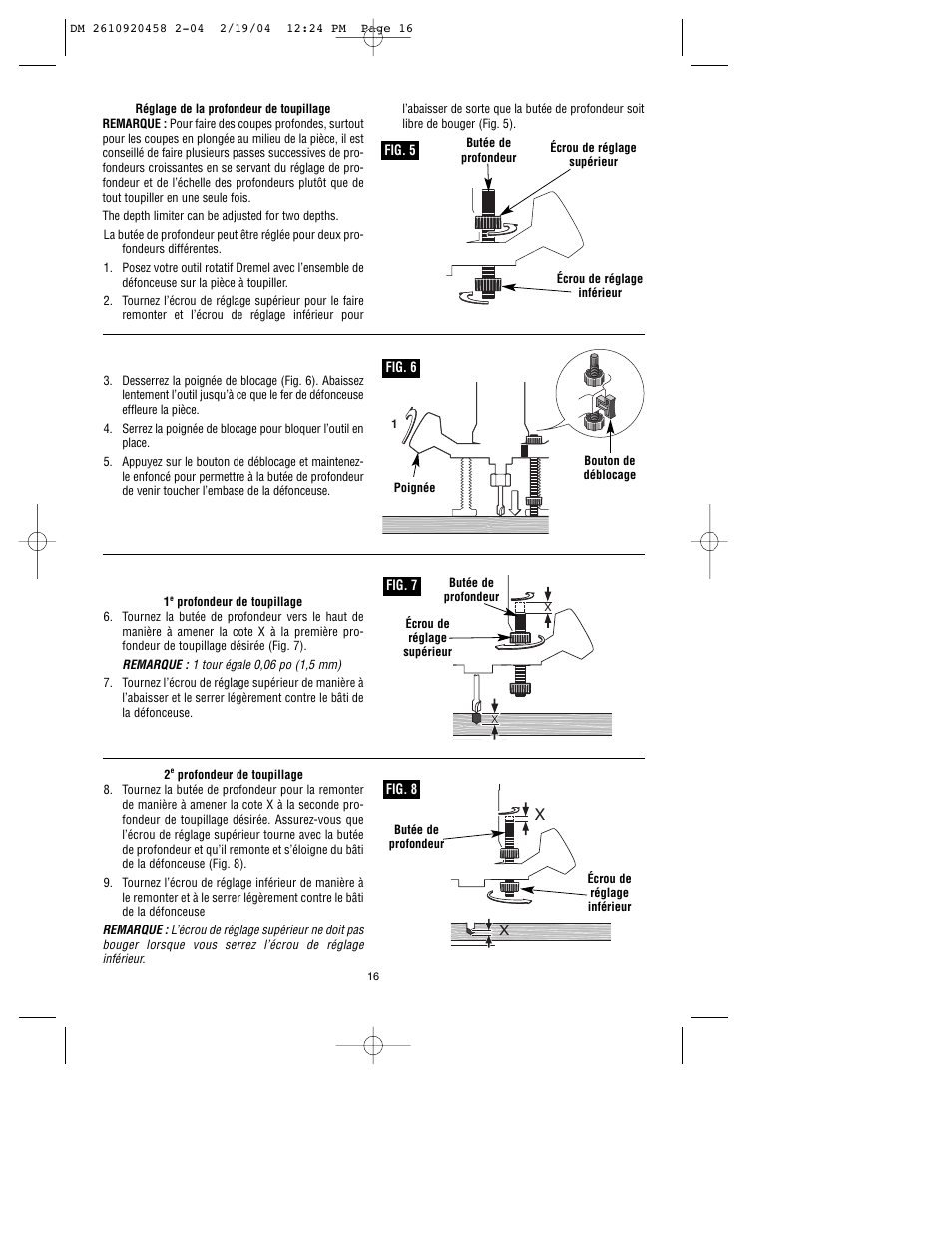 Dremel 335 User Manual | Page 16 / 36