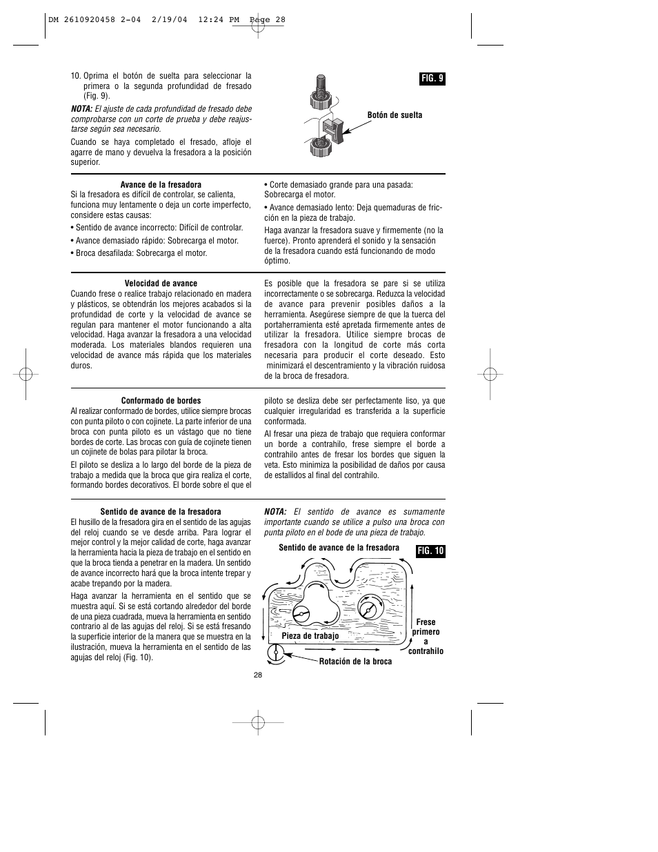 Dremel 335 User Manual | Page 28 / 36