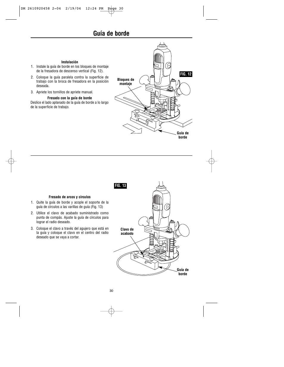 Guía de borde | Dremel 335 User Manual | Page 30 / 36