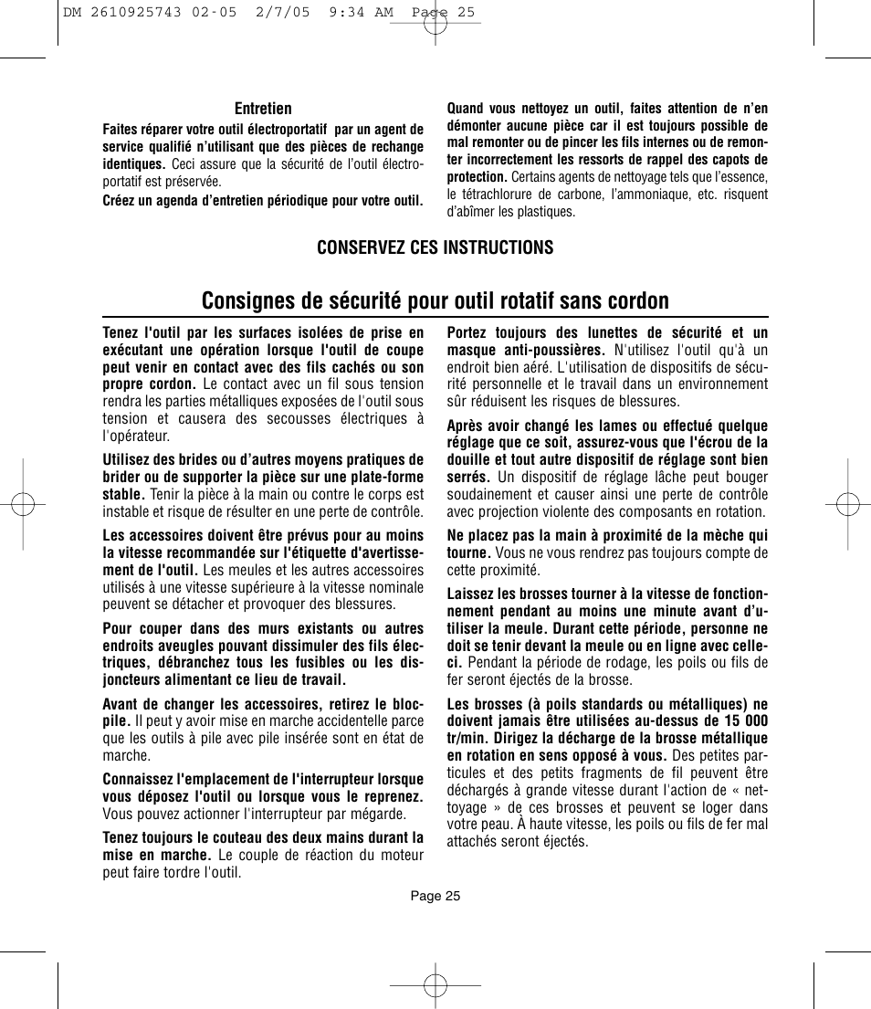 Dremel 770 User Manual | Page 25 / 68