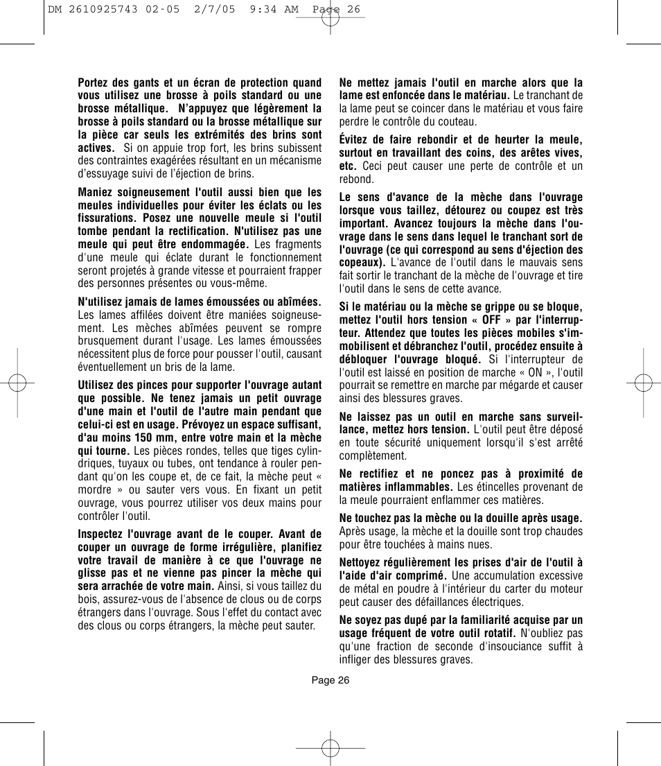 Dremel 770 User Manual | Page 26 / 68