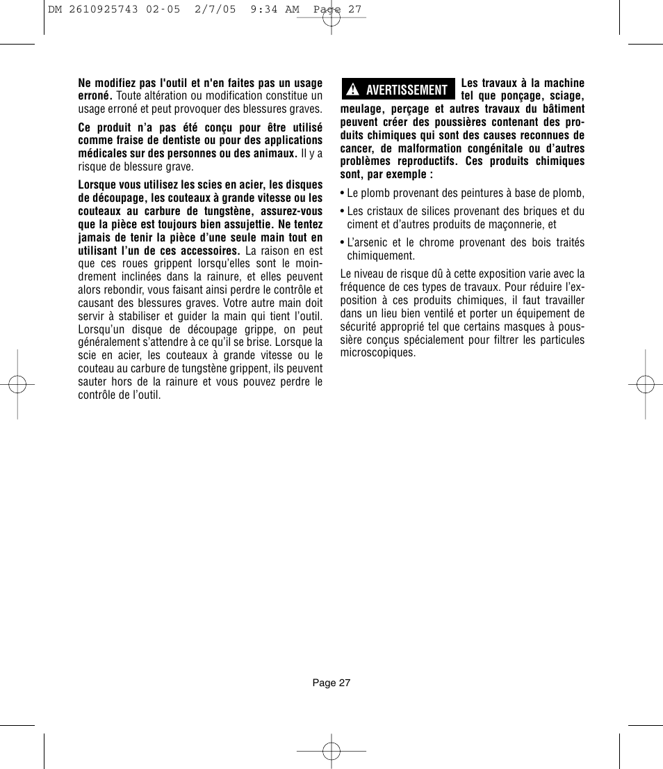 Dremel 770 User Manual | Page 27 / 68