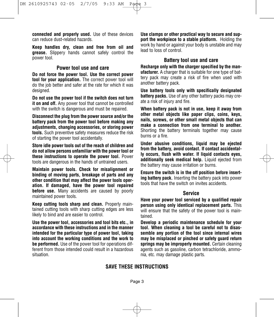 Dremel 770 User Manual | Page 3 / 68