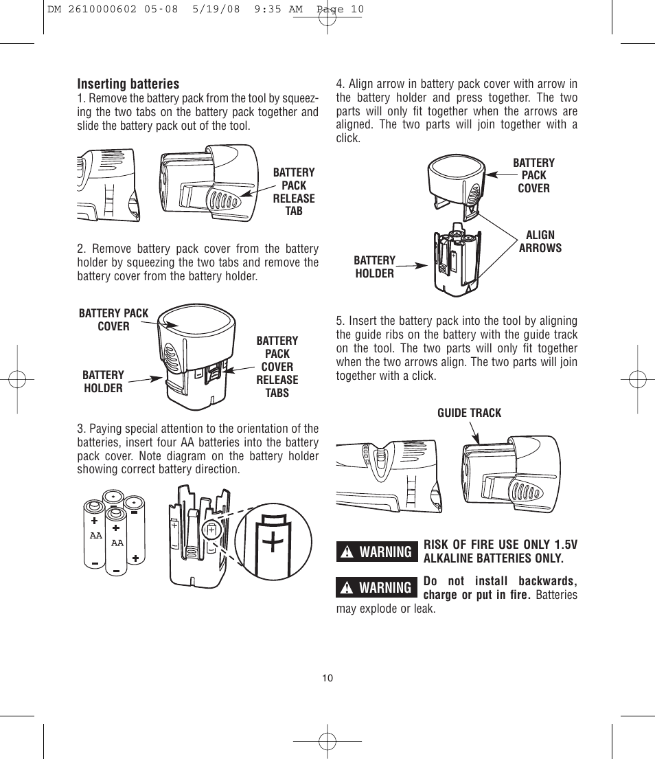 Dremel DM 2610000602 761 User Manual | Page 10 / 48