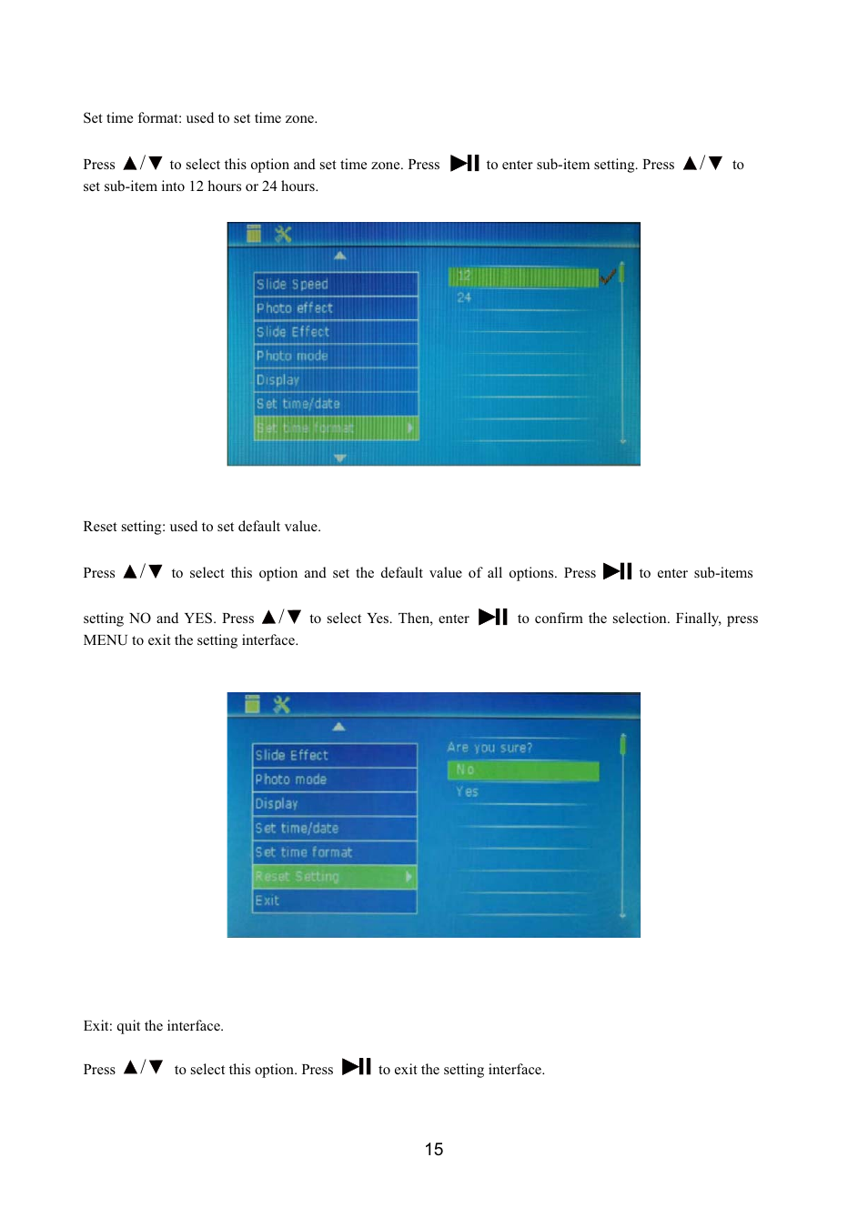 Curtis SDPF787 User Manual | Page 15 / 17