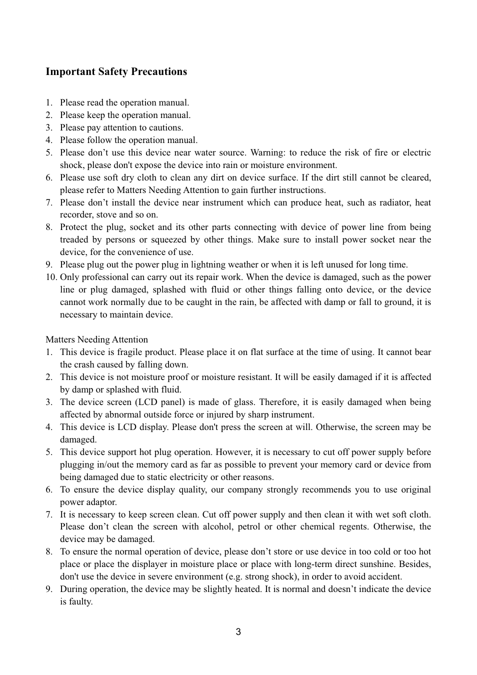 Curtis SDPF787 User Manual | Page 3 / 17