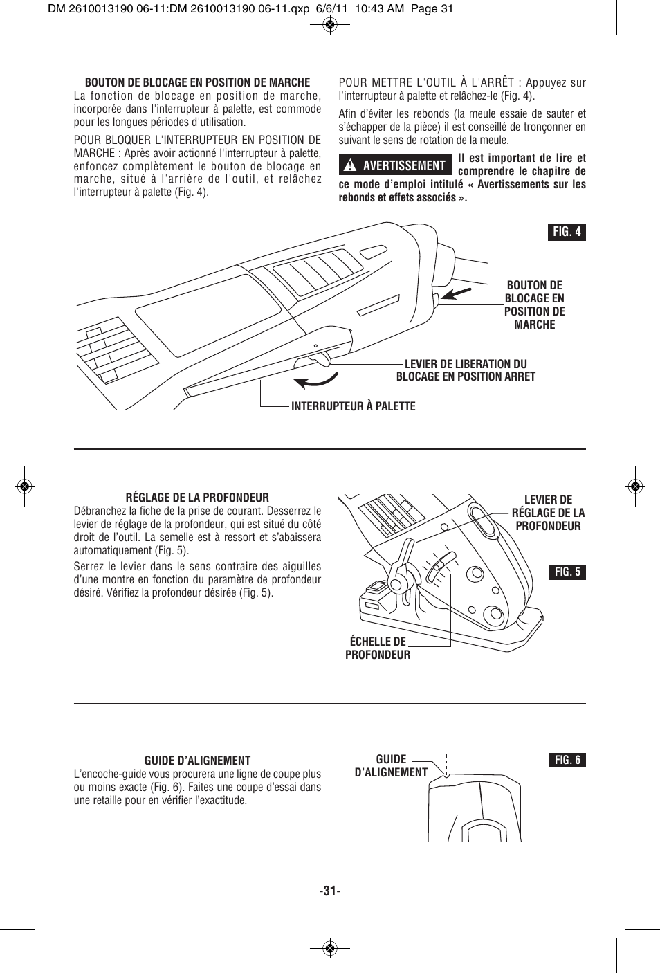 Dremel SM20 User Manual | Page 31 / 60