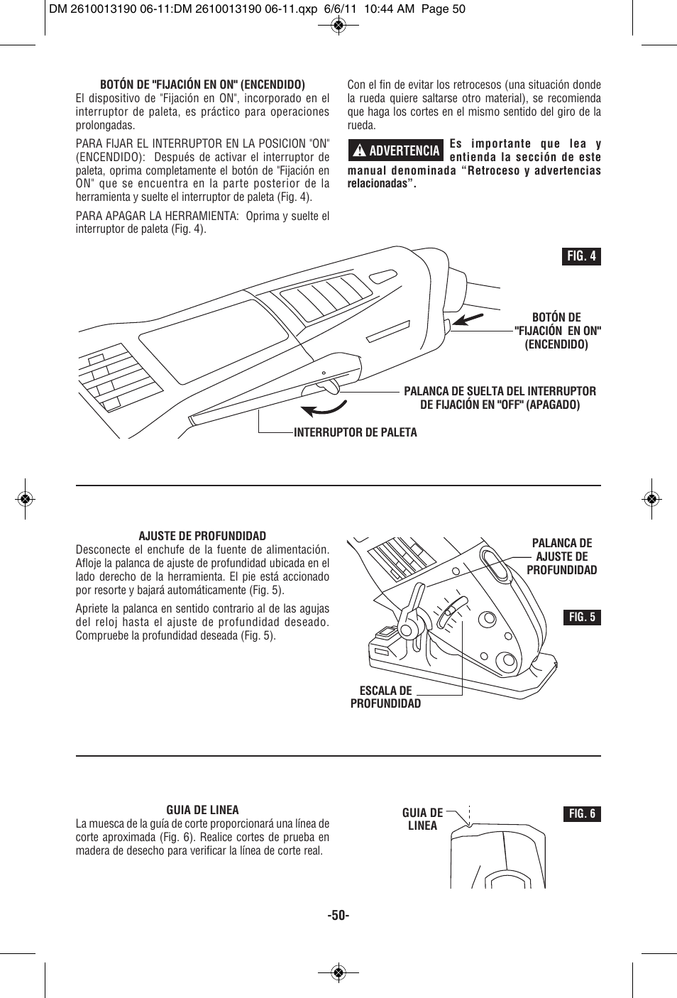 Dremel SM20 User Manual | Page 50 / 60