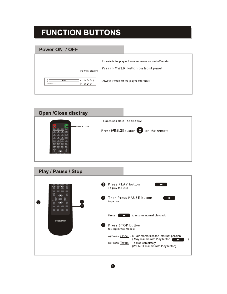 Curtis SDVD1041-DG User Manual | Page 13 / 29