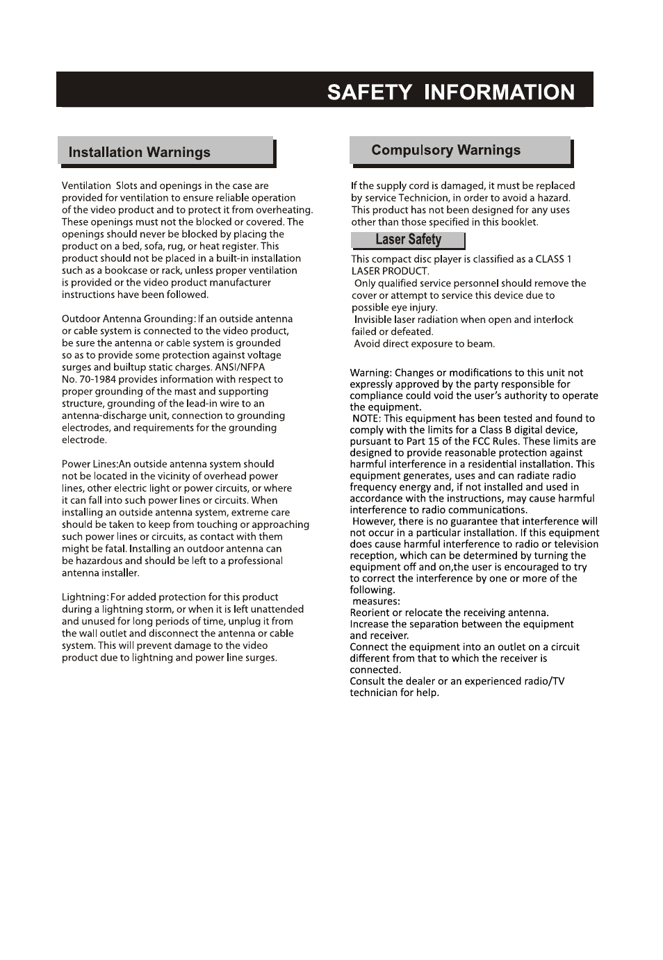 Curtis SDVD1046-B User Manual | Page 3 / 15
