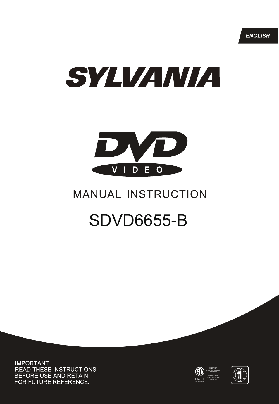 Curtis SDVD6655-B User Manual | 15 pages
