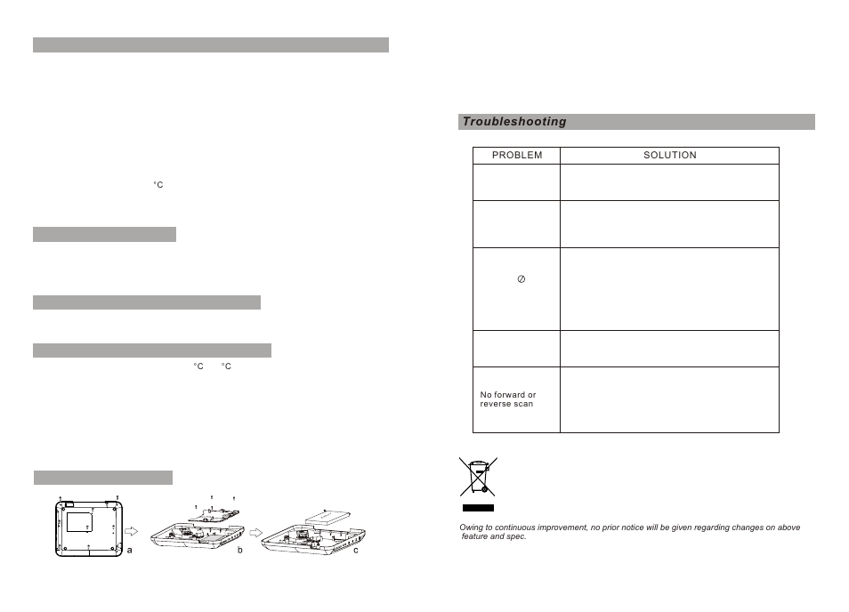 Ò³ãæ 11, Battery, Troubleshooting | Curtis SDVD1332 User Manual | Page 11 / 11