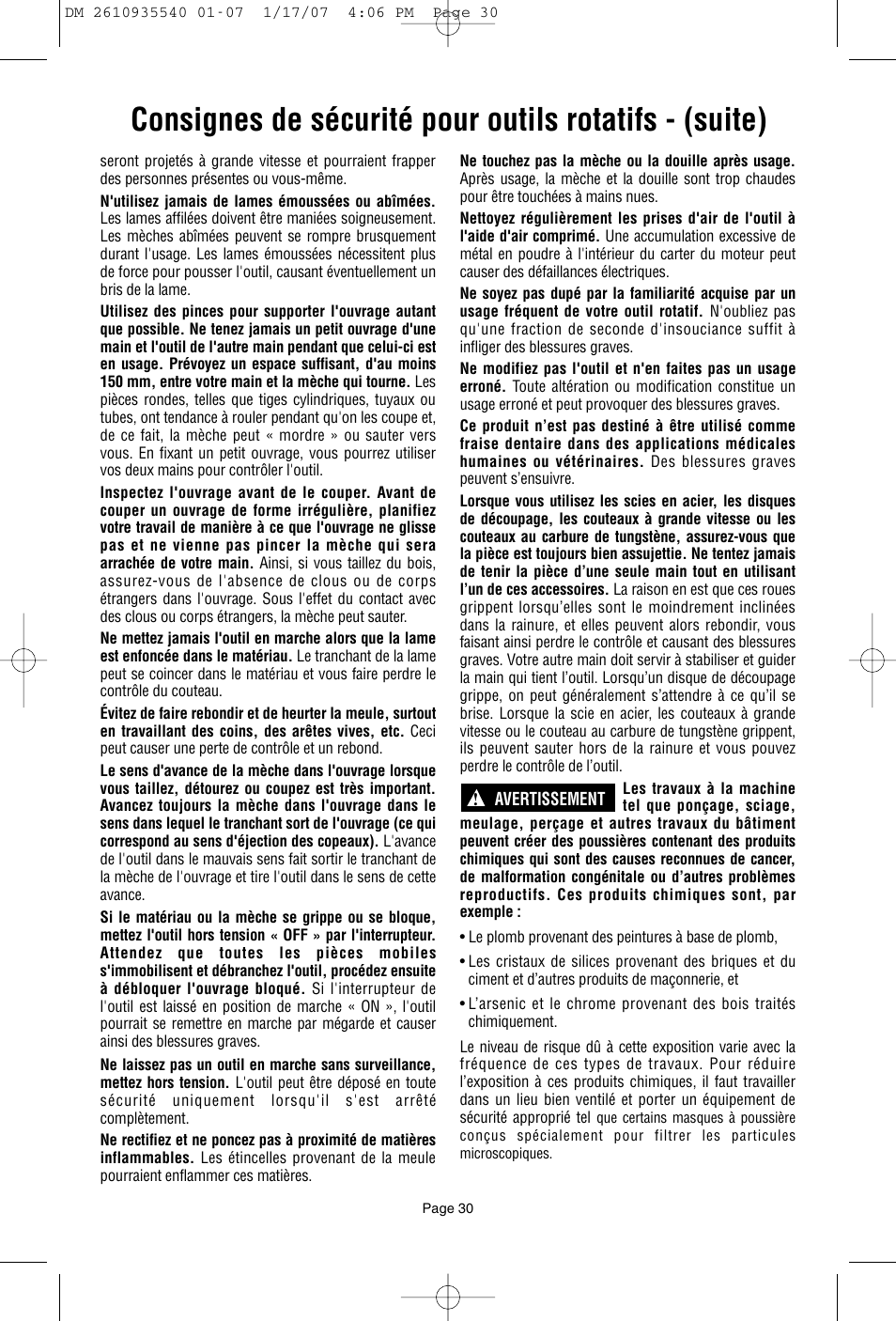 Dremel F013039519 User Manual | Page 30 / 88