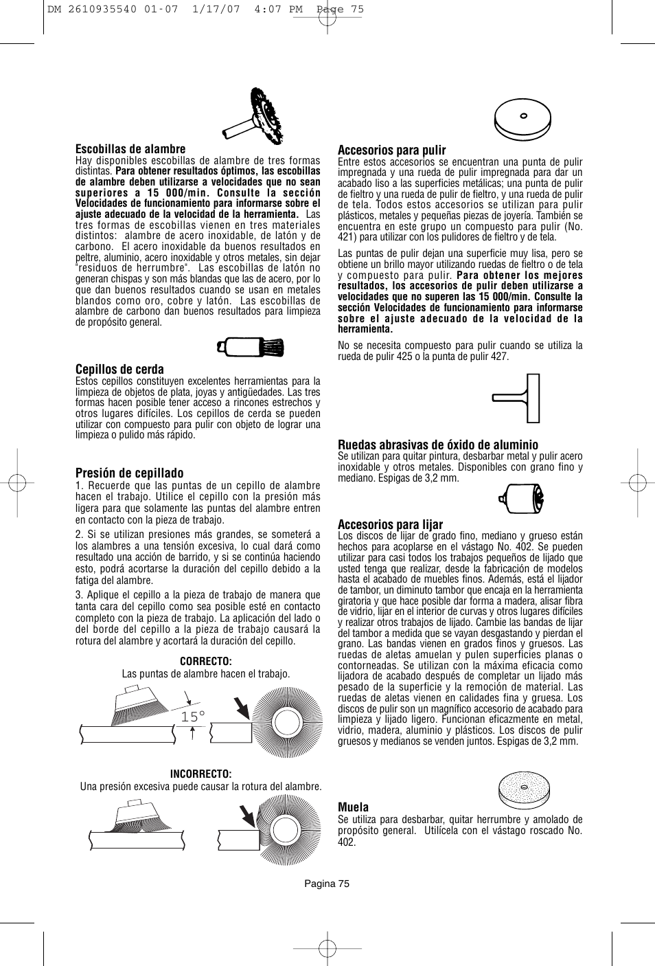 Dremel F013039519 User Manual | Page 75 / 88