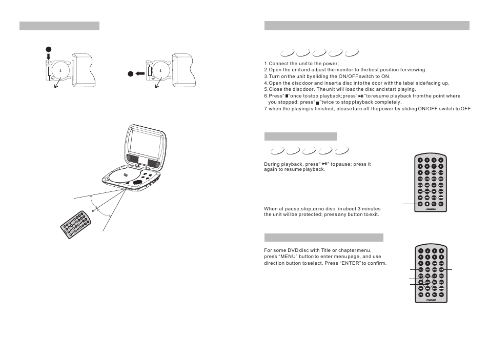 Ò³ãæ 6, Basic operation | Curtis SDVD7037 User Manual | Page 6 / 11