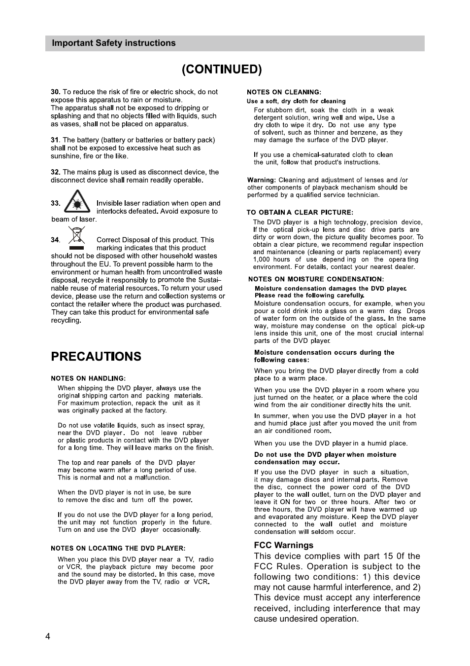 Curtis SDVD7040 User Manual | Page 5 / 16