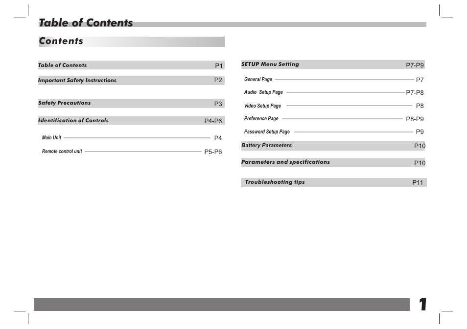 Curtis SDVD7061 User Manual | Page 2 / 12