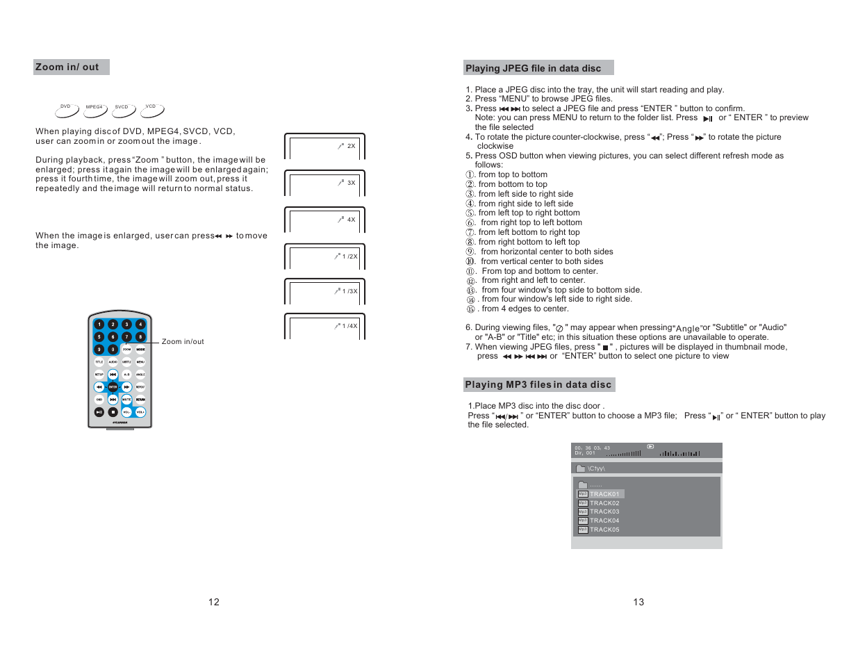 Curtis SDVD7068 User Manual | Page 8 / 13