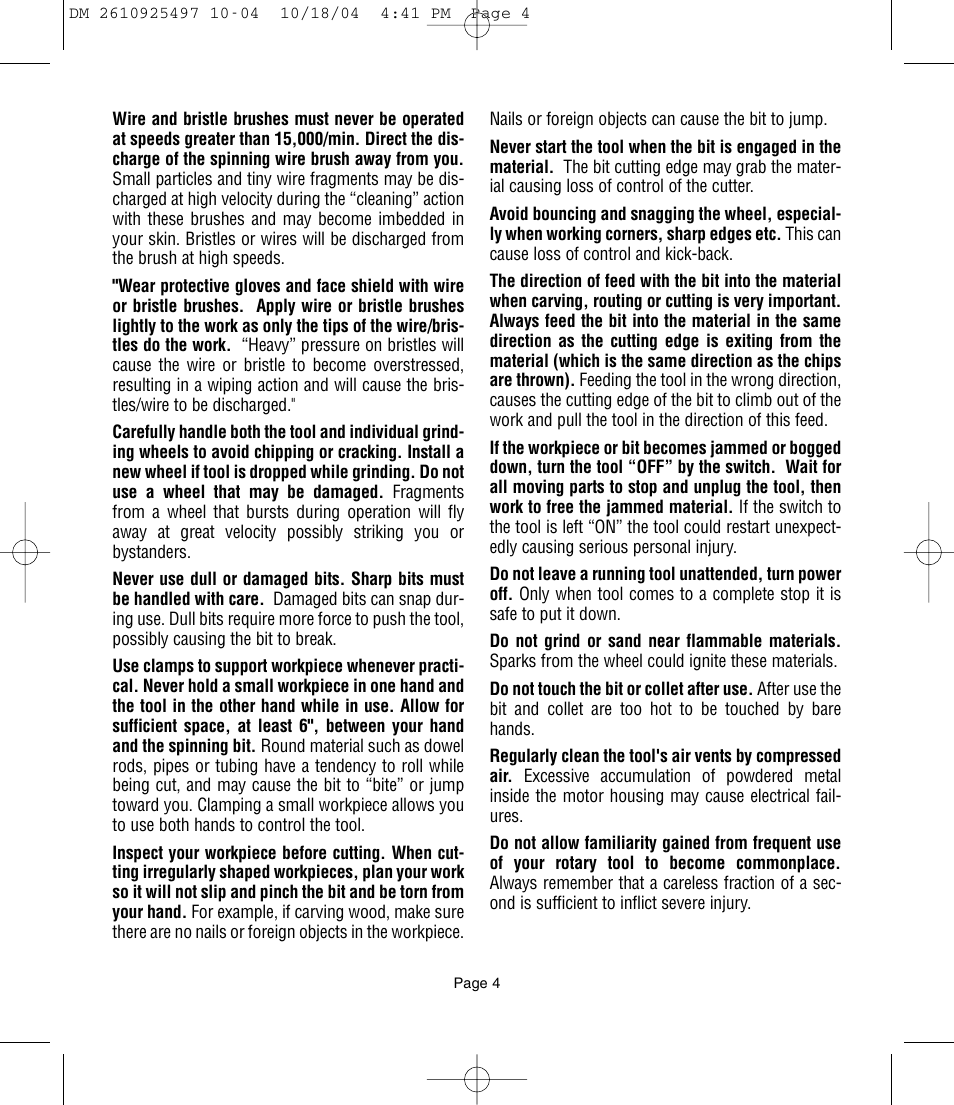 Dremel 764 User Manual | Page 4 / 43