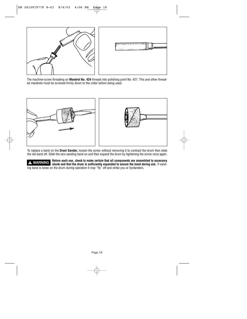 Dremel 800 User Manual | Page 19 / 64