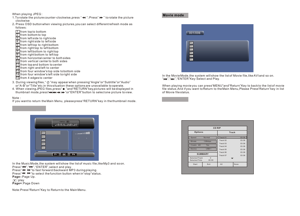 Ò³ãæ 14 | Curtis SDVD9805 User Manual | Page 14 / 16