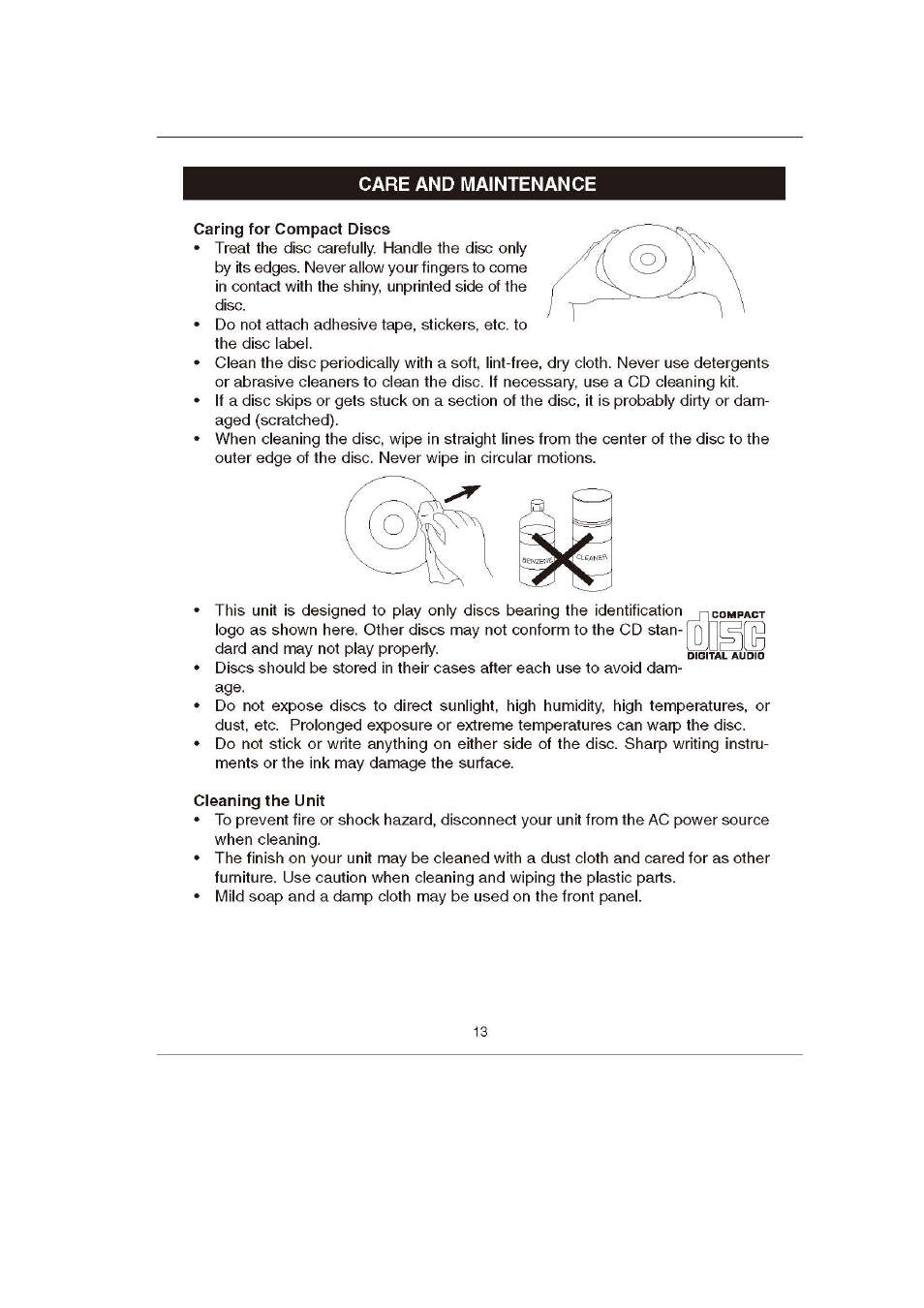 Curtis SCR4975 User Manual | Page 12 / 14