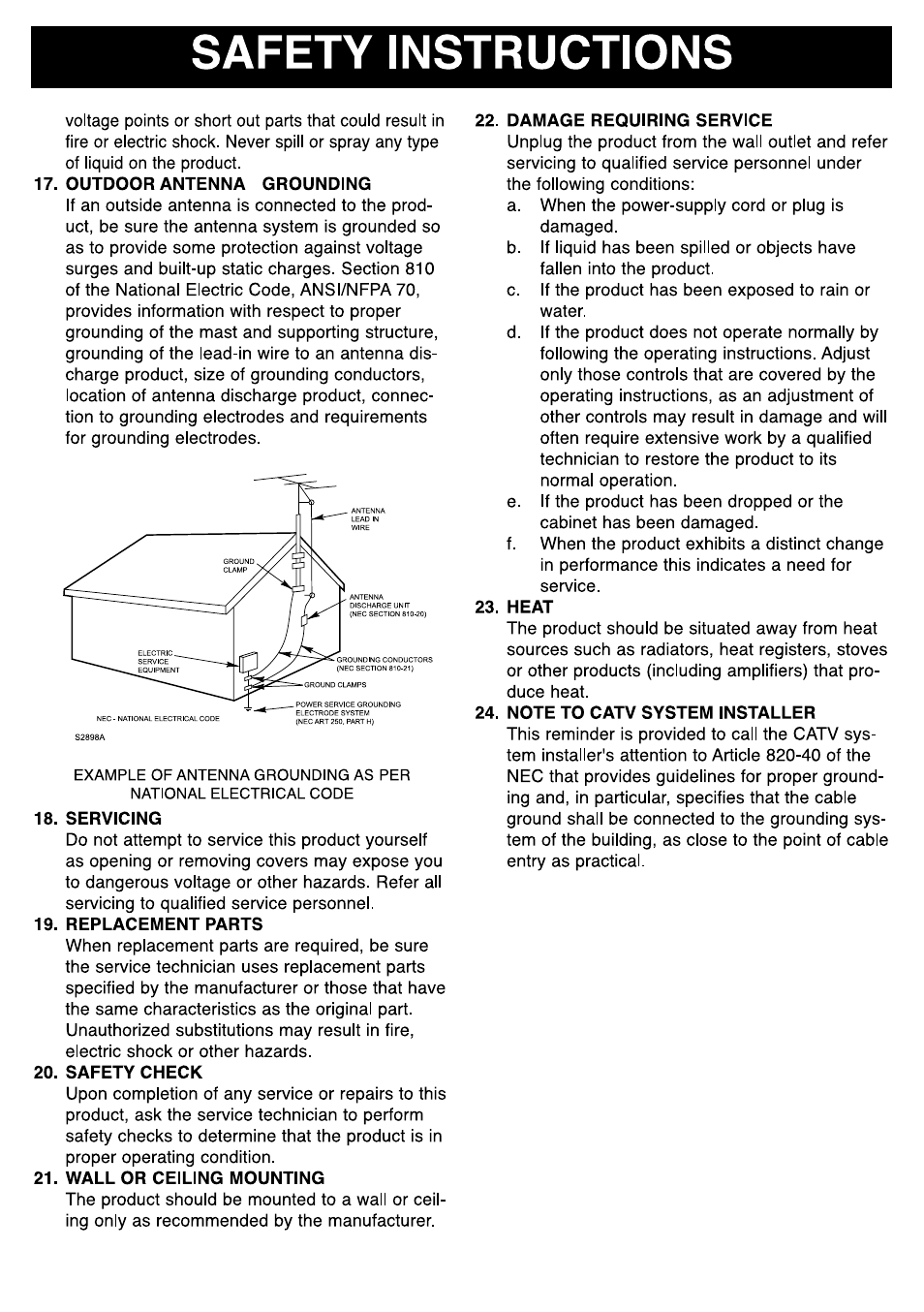 Curtis SKCR2613B User Manual | Page 4 / 16