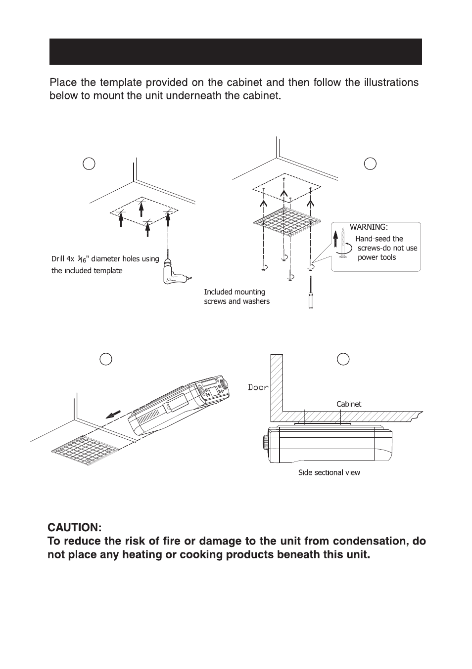 Installation | Curtis SKCR2613B User Manual | Page 8 / 16