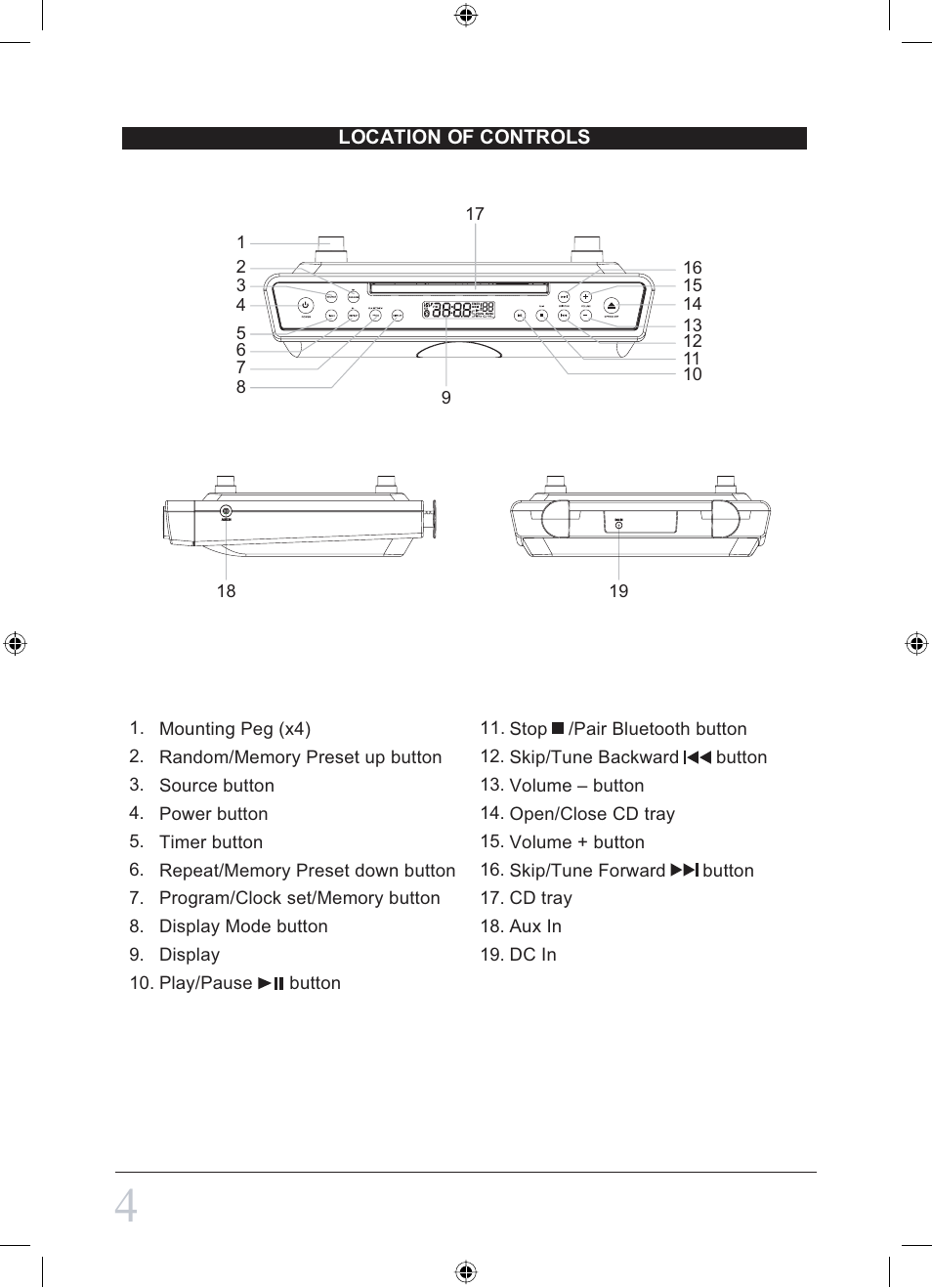 Curtis SKCR2713 User Manual | Page 4 / 9