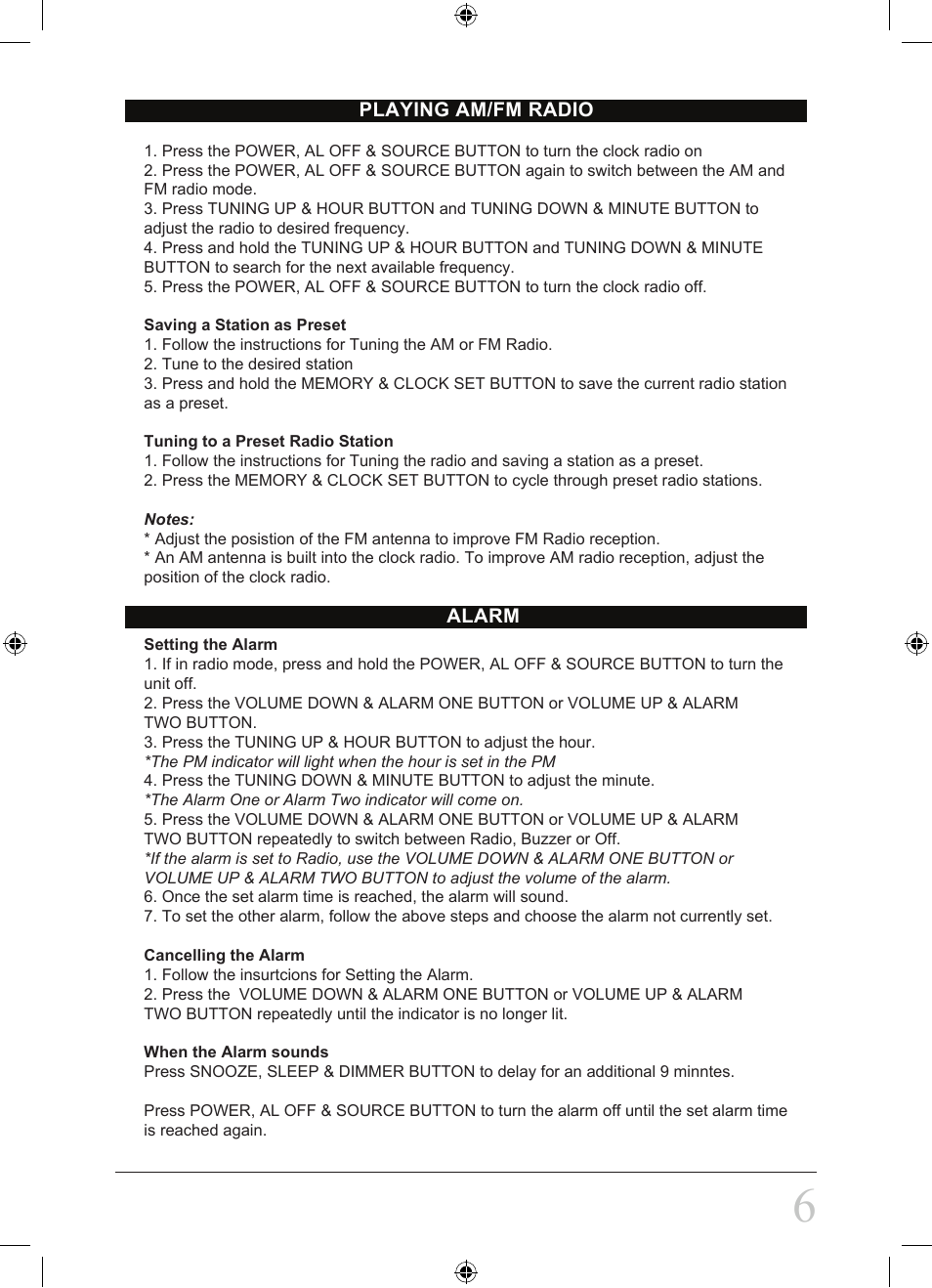 Curtis SCR1388B User Manual | Page 5 / 7