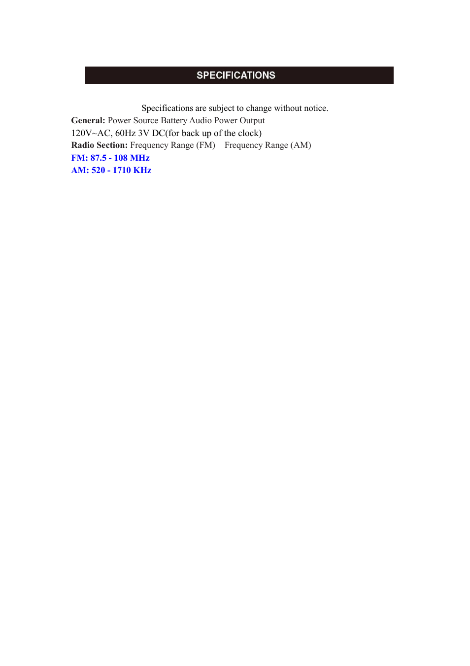 Curtis SCR4986 User Manual | Page 13 / 13