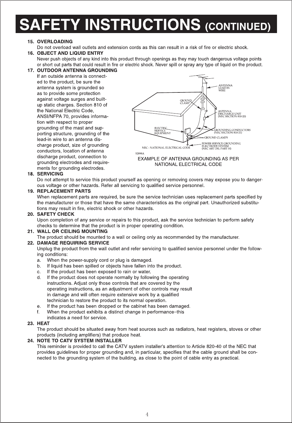 Curtis SCR4986 User Manual | Page 4 / 13