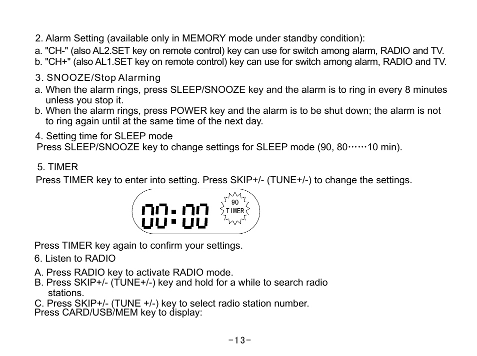 Curtis SKCR2644A User Manual | Page 15 / 36