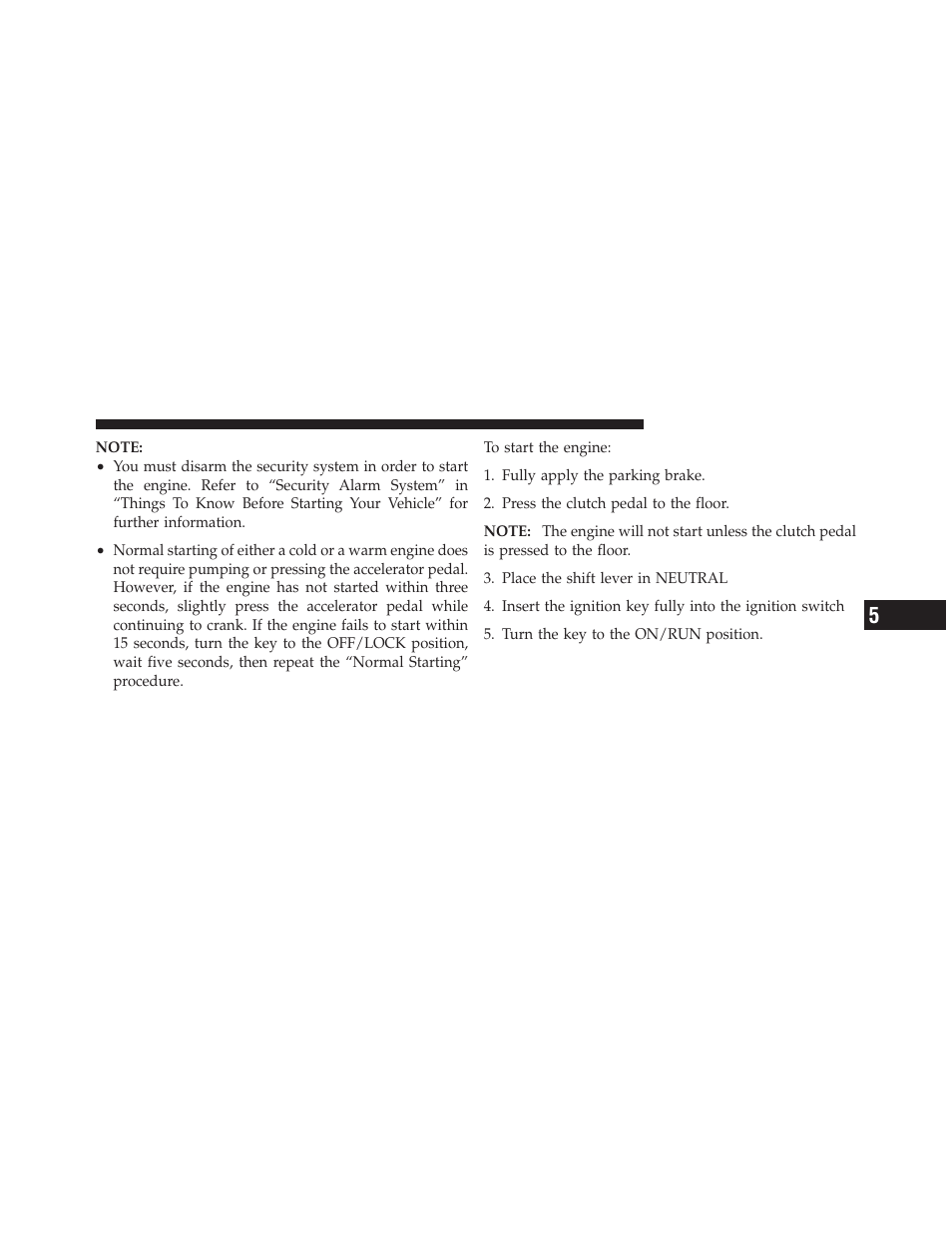 Dodge 2010 Viper SRT10 Coupe User Manual | Page 147 / 316