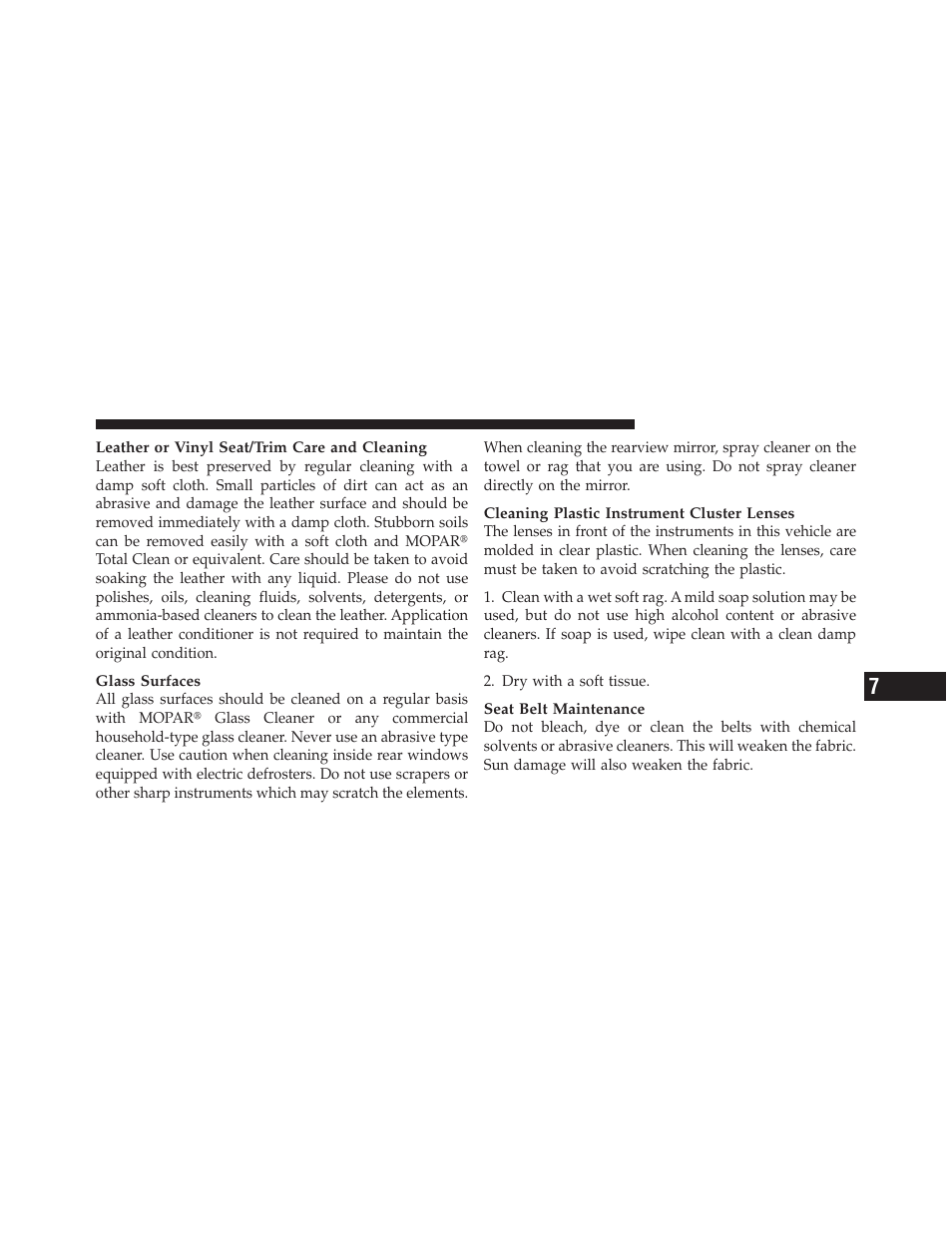 Dodge 2010 Viper SRT10 Coupe User Manual | Page 243 / 316