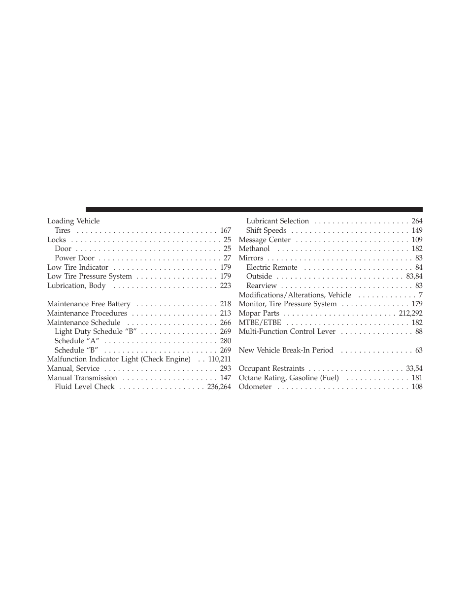 Dodge 2010 Viper SRT10 Coupe User Manual | Page 308 / 316