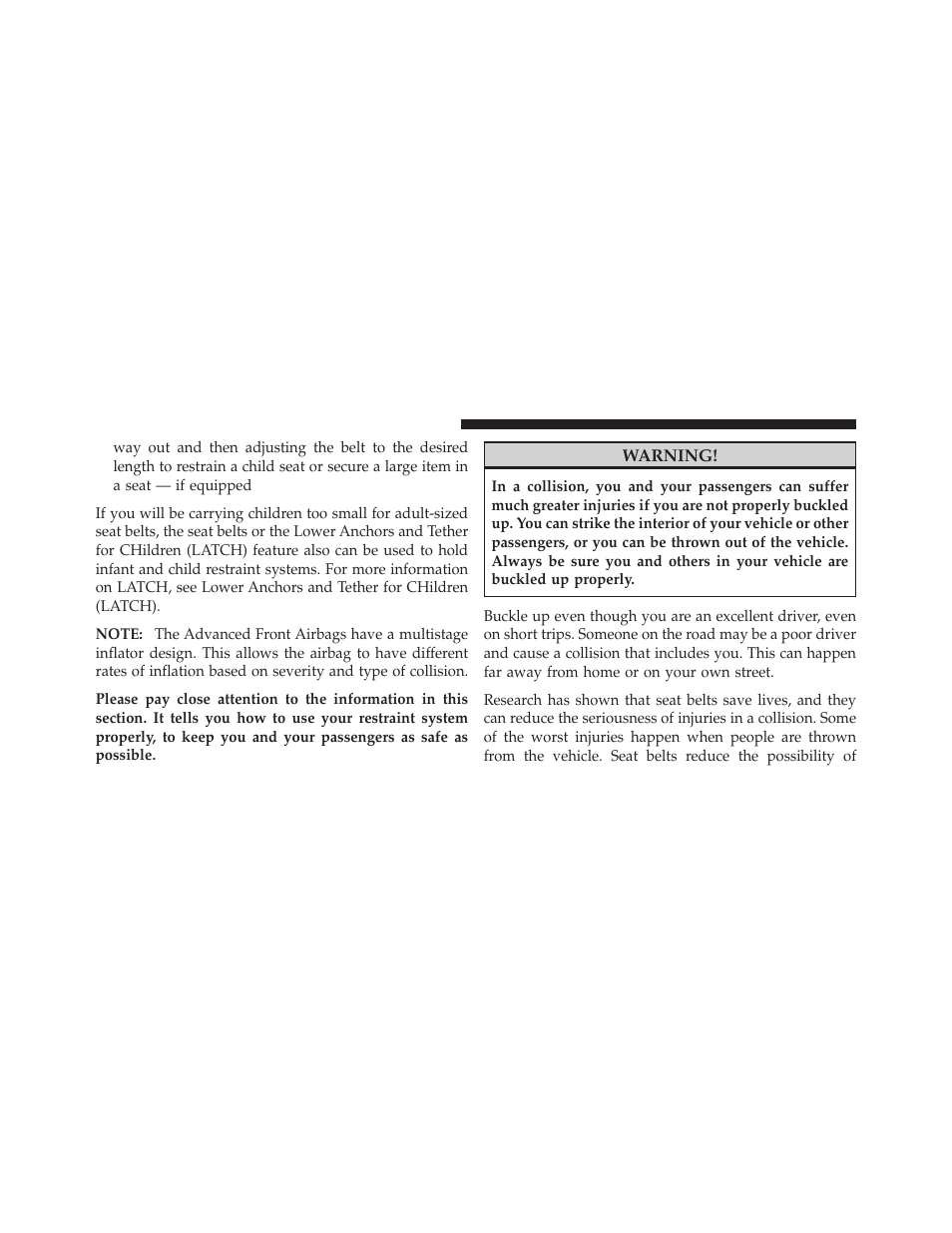 Dodge 2010 Viper SRT10 Coupe User Manual | Page 36 / 316