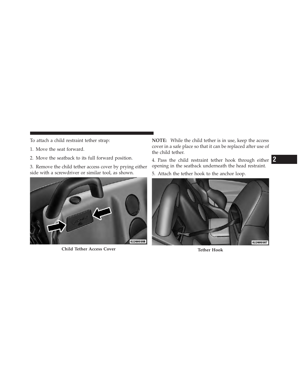 Dodge 2010 Viper SRT10 Coupe User Manual | Page 63 / 316