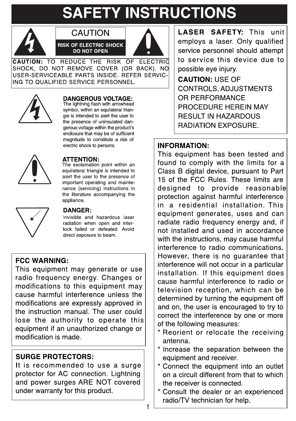 Curtis SRCD268BT-PL User Manual | Page 2 / 12