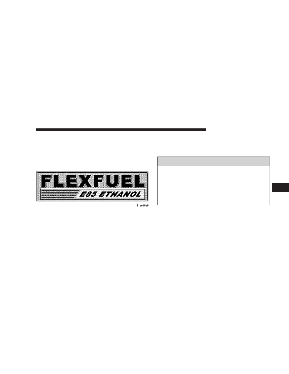 Ethanol fuel (e-85) | Dodge 2008 JS Avenger Sedan User Manual | Page 327 / 467