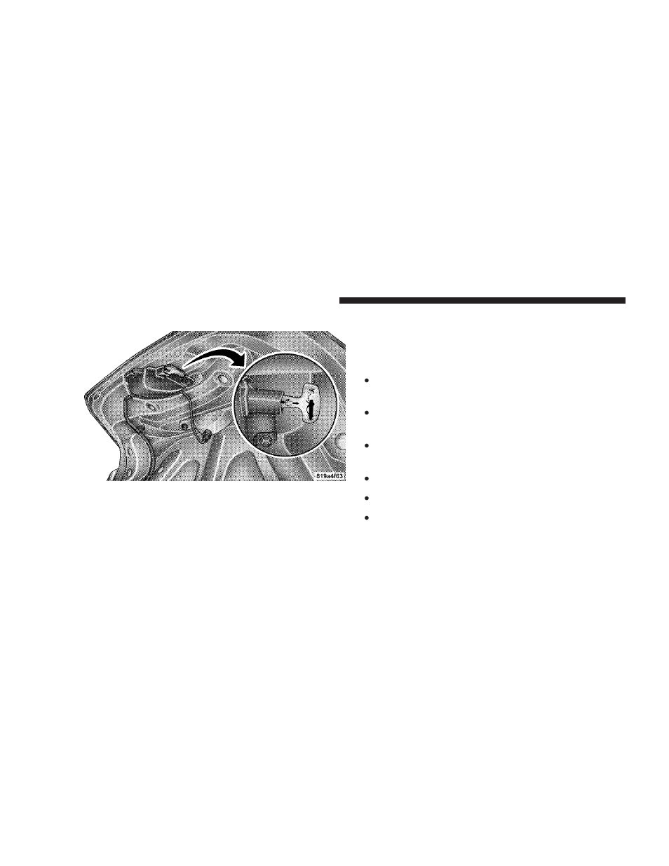 Trunk internal emergency release, Occupant restraints | Dodge 2008 JS Avenger Sedan User Manual | Page 42 / 467