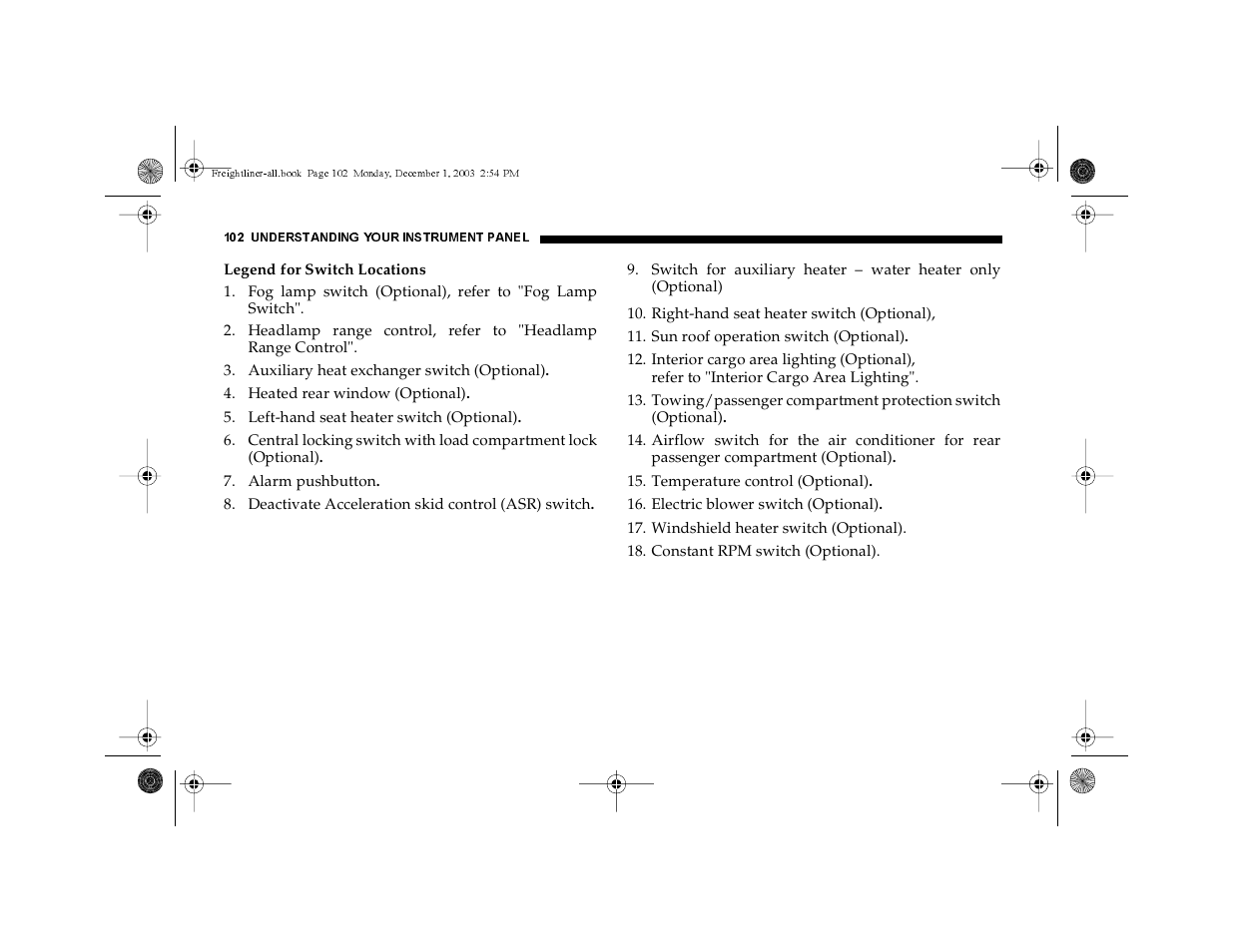 Dodge 2004 Sprinter Carb & Chassis User Manual | Page 102 / 272