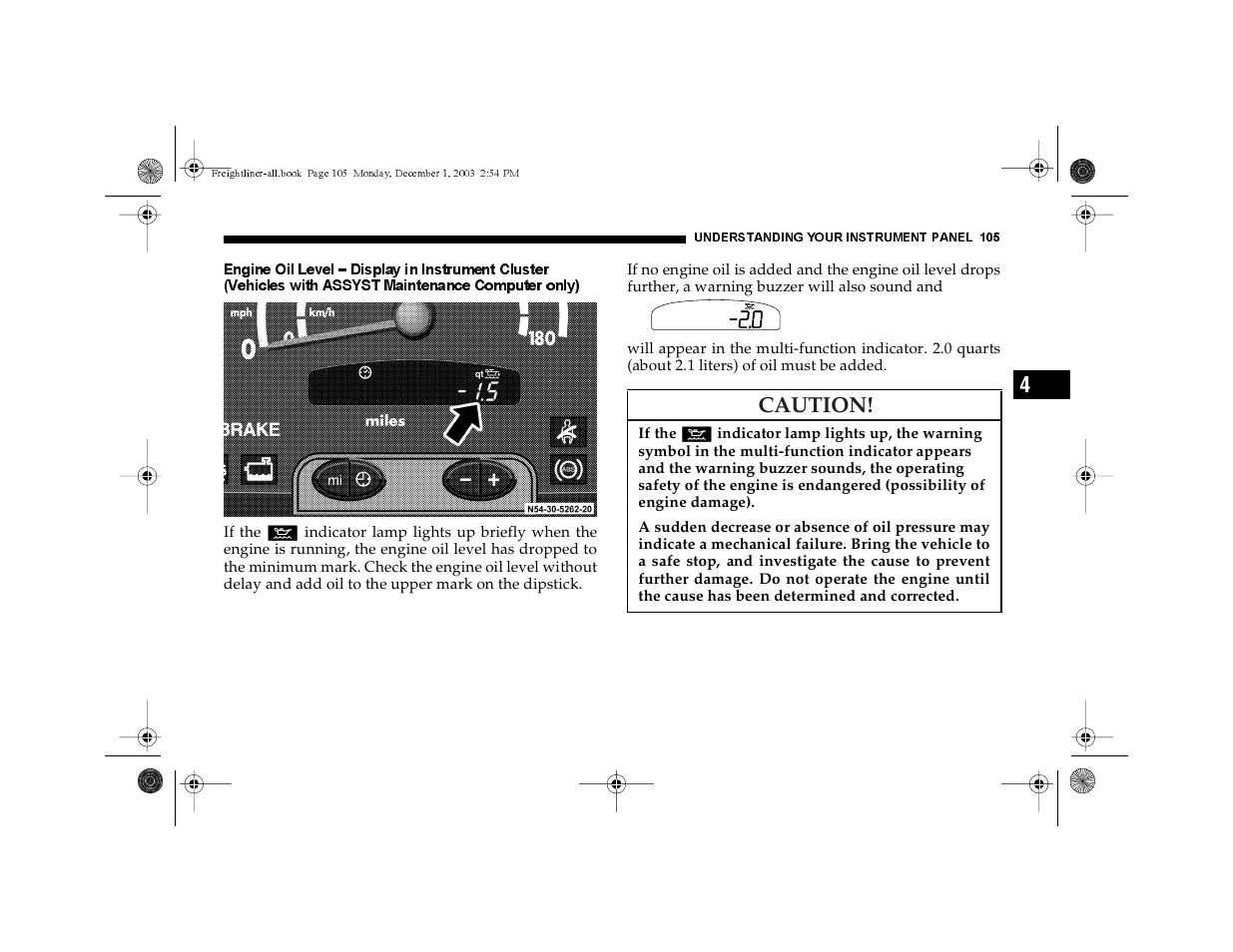 Caution | Dodge 2004 Sprinter Carb & Chassis User Manual | Page 105 / 272