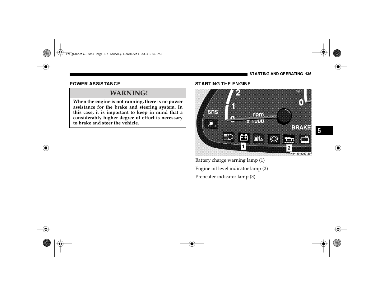 Warning | Dodge 2004 Sprinter Carb & Chassis User Manual | Page 135 / 272