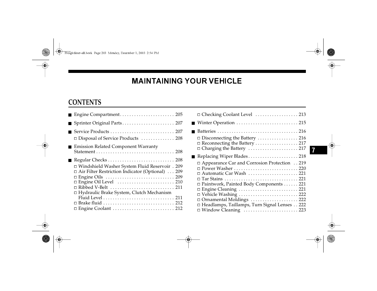 Dodge 2004 Sprinter Carb & Chassis User Manual | Page 203 / 272